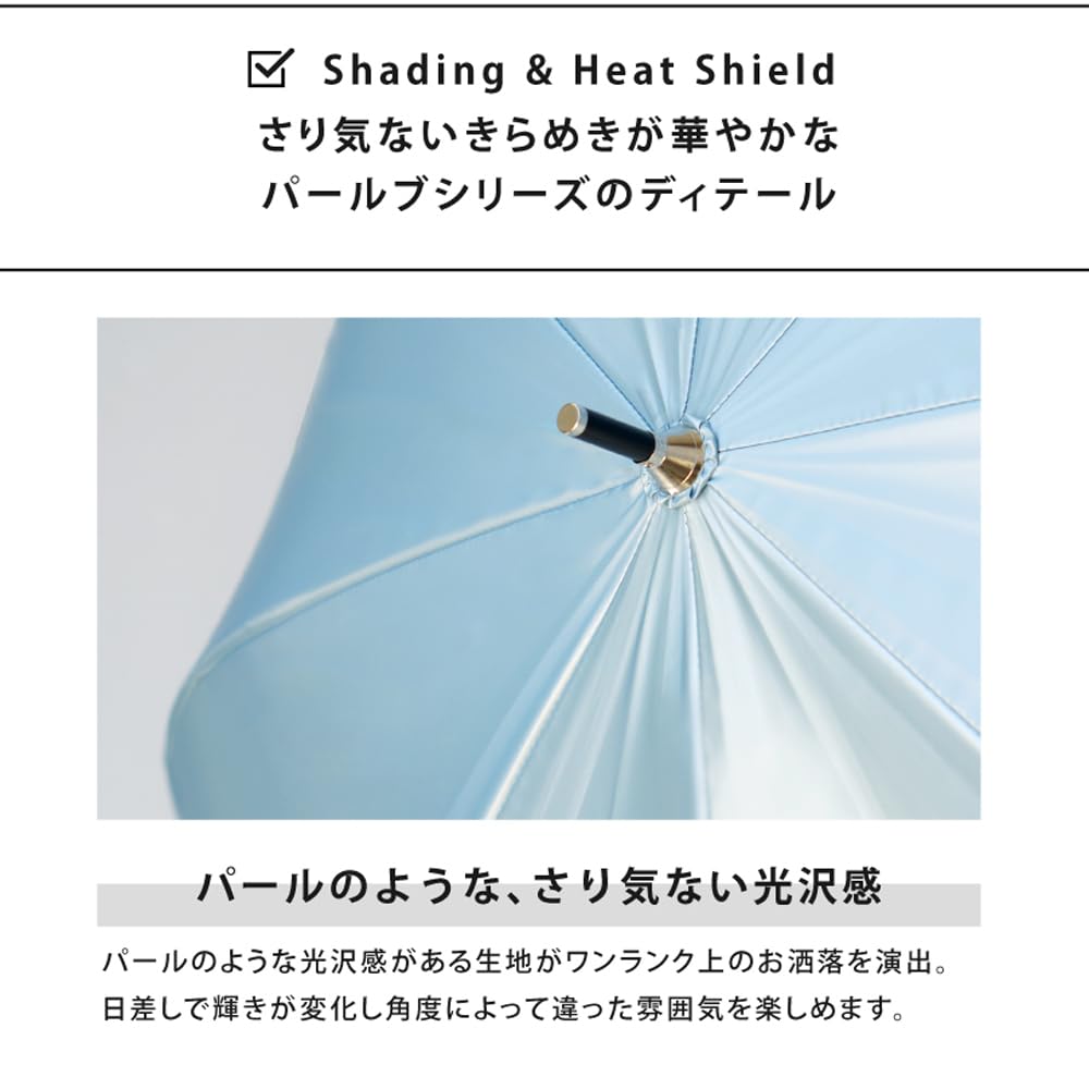 BECAUSE Folding Umbrella Super Mini SV Light/Pearl B-094975