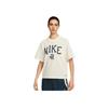 Nike High Basketball Series Casual Round Neck Pullover Short Sleeve T-Shirt Women Tops Off-White IB9971133