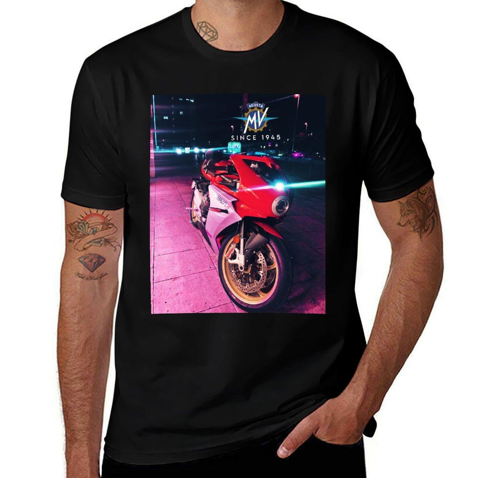 

with agusta T-Shirt shirt t graphic with man t prints superveloce Mv shirts Logo XL