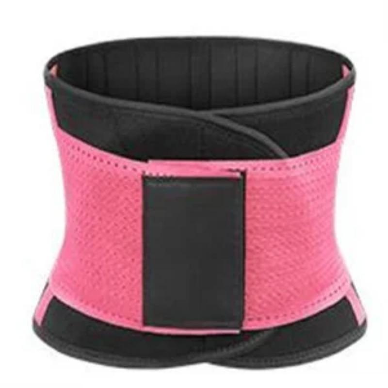 Breathable Sweat-absorbing Corset Solid Color Nylon Waist Protector Sports Warm Abdominal Belt Fixed Belt