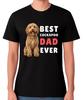 Best Cockapoo Dad Ever Funny Dog Lover Gift T-Shirt Pet Owner Father Tee