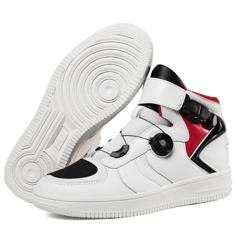 Motorcycle Shoes Motorcycle Riding Shoes Men's Knight Four Seasons Board Shoes Motorcycle Boots Racing Short Boots Four Seasons