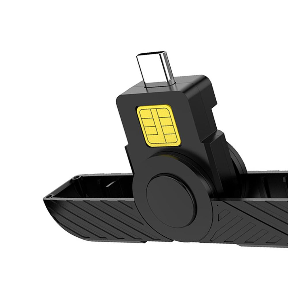 Lettore di smart card AU Lettori di carte CAC ID di tipo C per ID governativi ActivClient AK