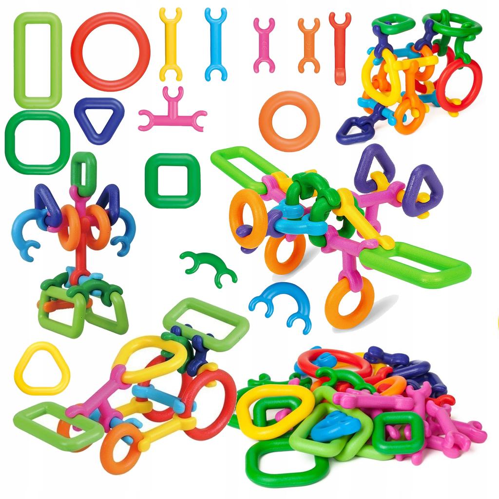 [PACZA] Construction blocks for children 106 pieces Z3375