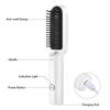 Beauty Wireless Hair Straightener Professional USB Hot Comb Quick Hair Heated Electric Straightening Curling Styling Tool,B