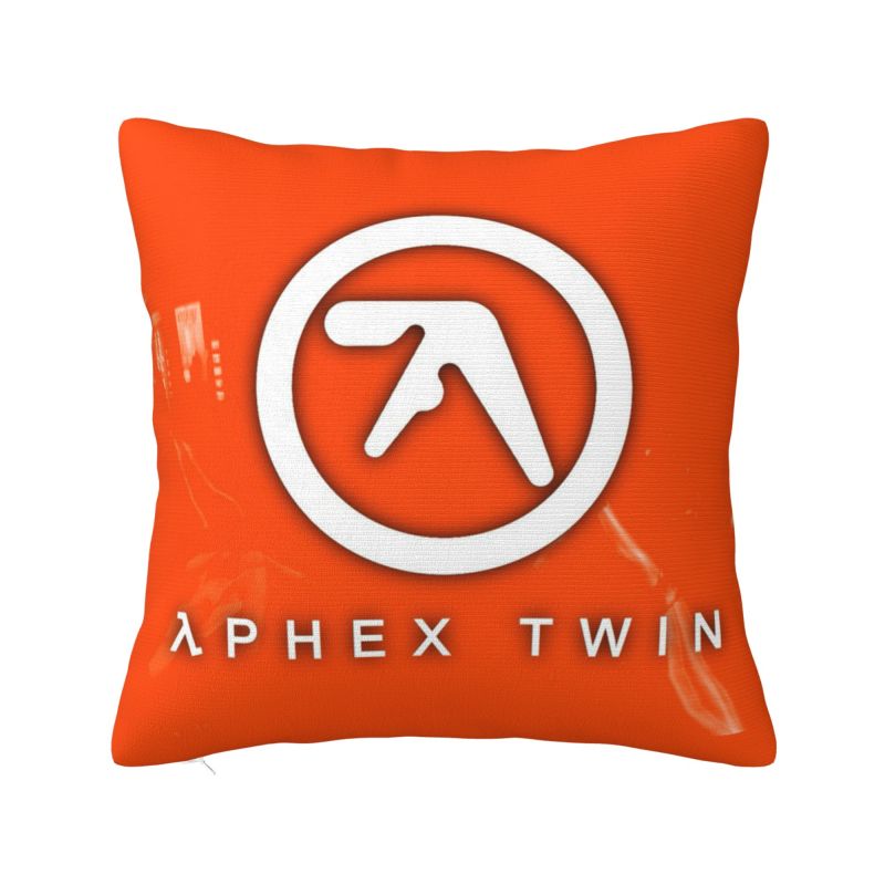 Aphex Twin Ever Dream This Man Cushion Cover xcm Velvet Pillow Case for Sofa Car Square Pillowcase Home Decorative