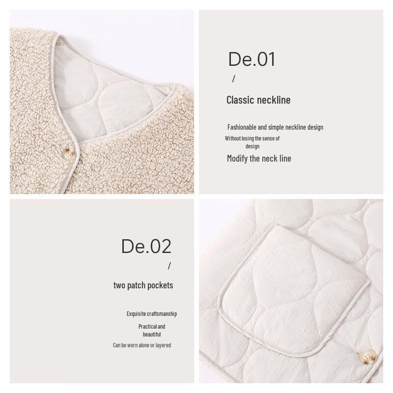 MJ STYLE Reversible Lambswool Vest