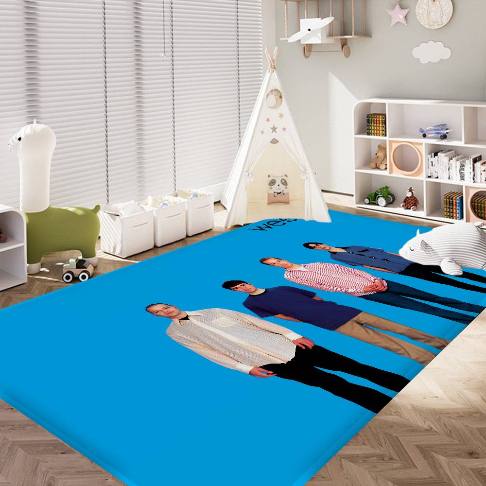 Rock Band W-Weezer Kitchen Mat Cheaper Anti-slip Modern Living Room Balcony Printed Modern Home Decor