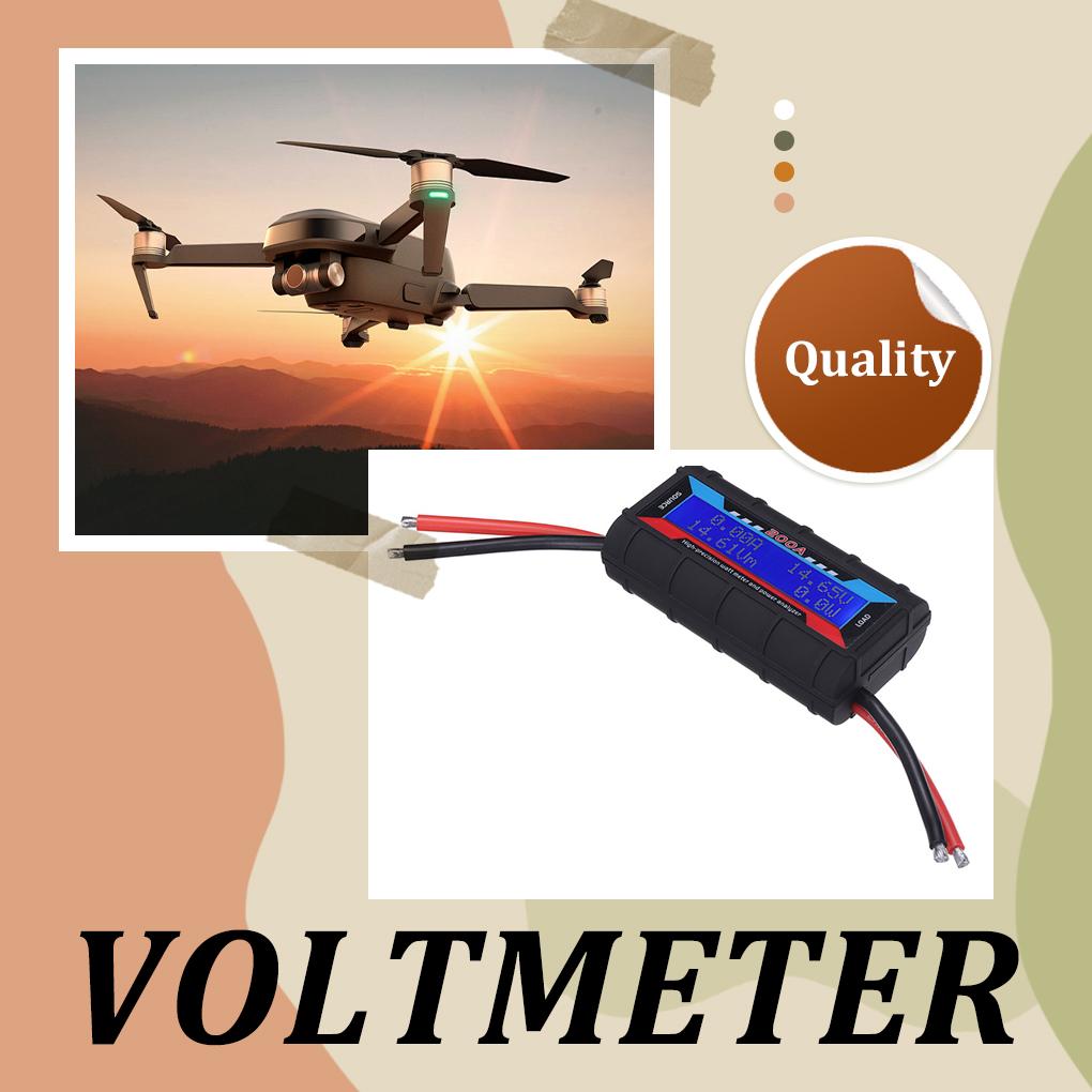 12V Power Filter With Backlight Power Analyzer Motor Precise Gauge Analyzers Easy To Read Power Bank