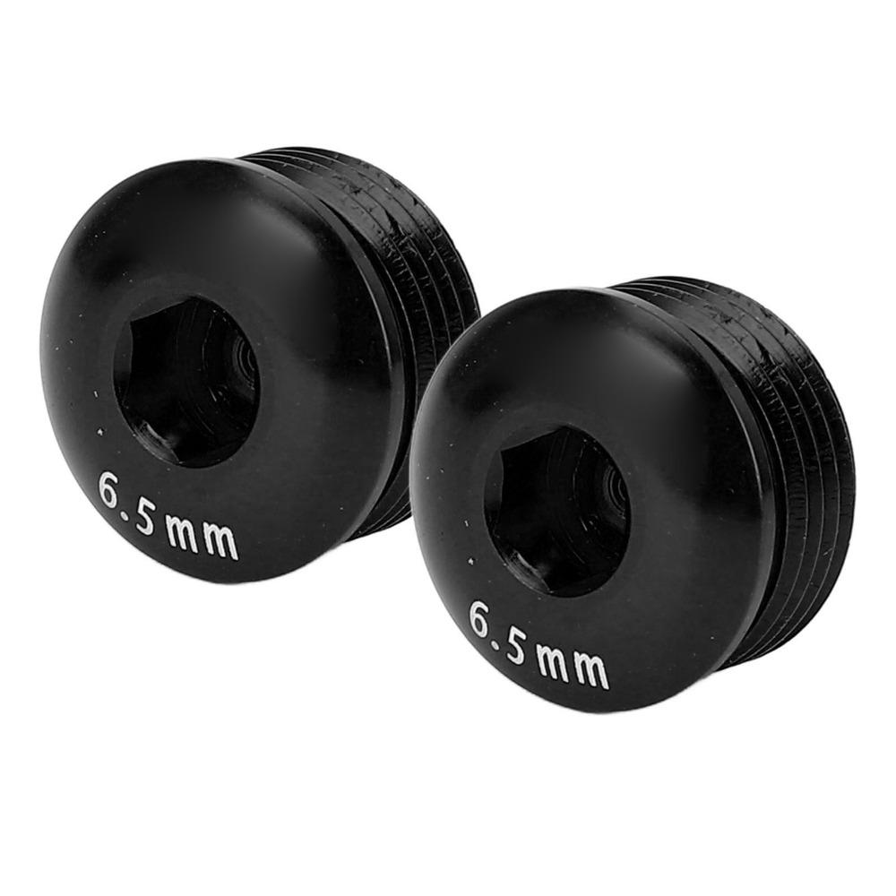 2PCS M14 Thread Bike Pedal Screw Cover 6.5mm Cycle Pedal Locking Screw Bike Repair