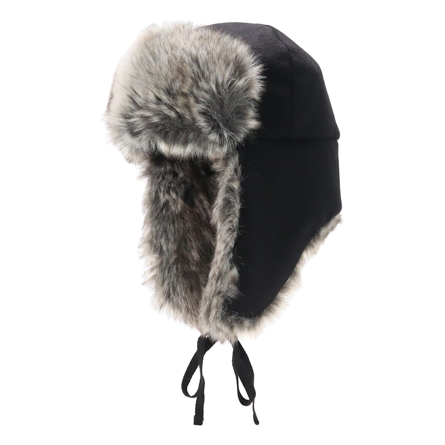 

Trapper ONSPOTZ Custom Made Wool Black XL Wool Ushanka [Kangol] [Специальный заказ]