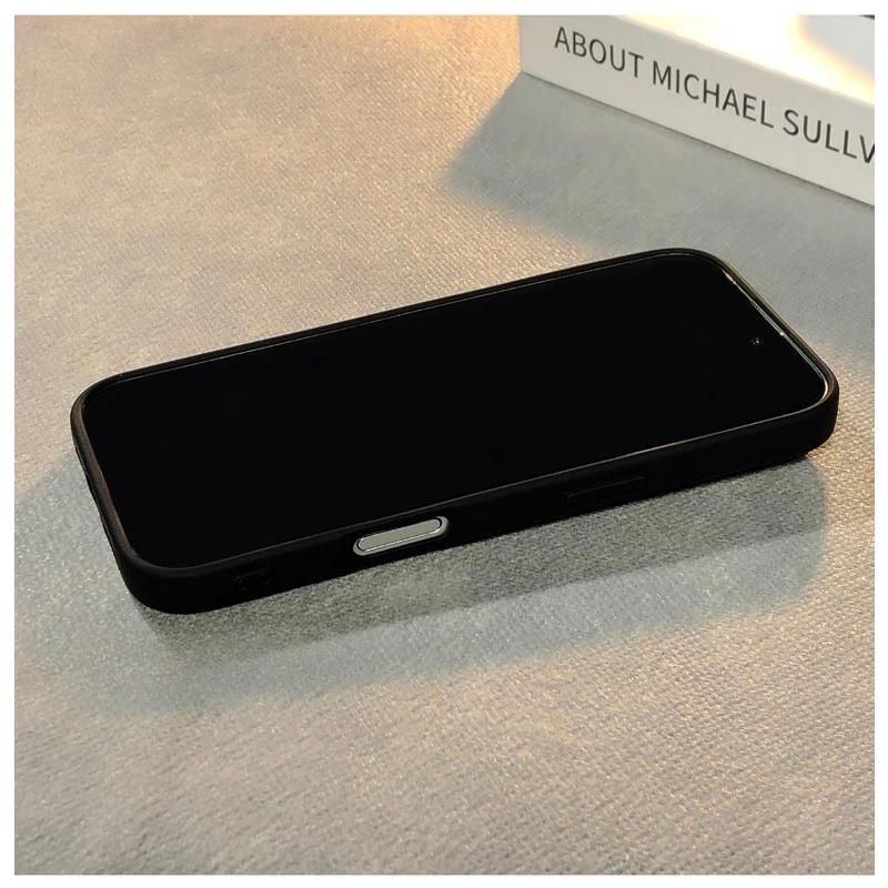 Luxusní magnetické pouzdro MagSafe s bezdrátovým nabíjením pro iPhone 16, 15, 11, 13, 12, 16 Pro Max XR, černé, nárazuvzdorné, silikonové