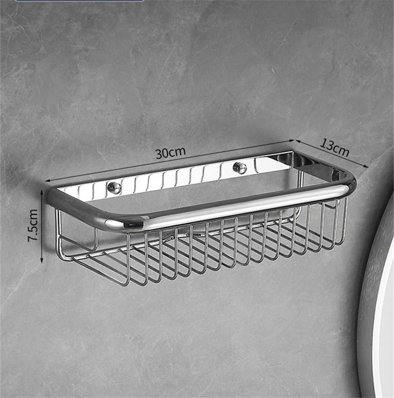 

Tuqiu Держатель для хранения в ванной комнате Серая полка для ванной Полка для душа Латунная угловая полка для ванной Короткий держатель для хранения на кухне