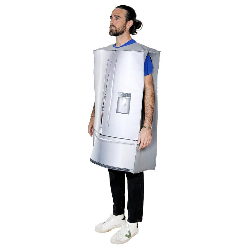 Fridge Costume Funny Refrigerator Cosplay Outfit for Adults Fancy Dress Up Costume Halloween Role Play Party Props