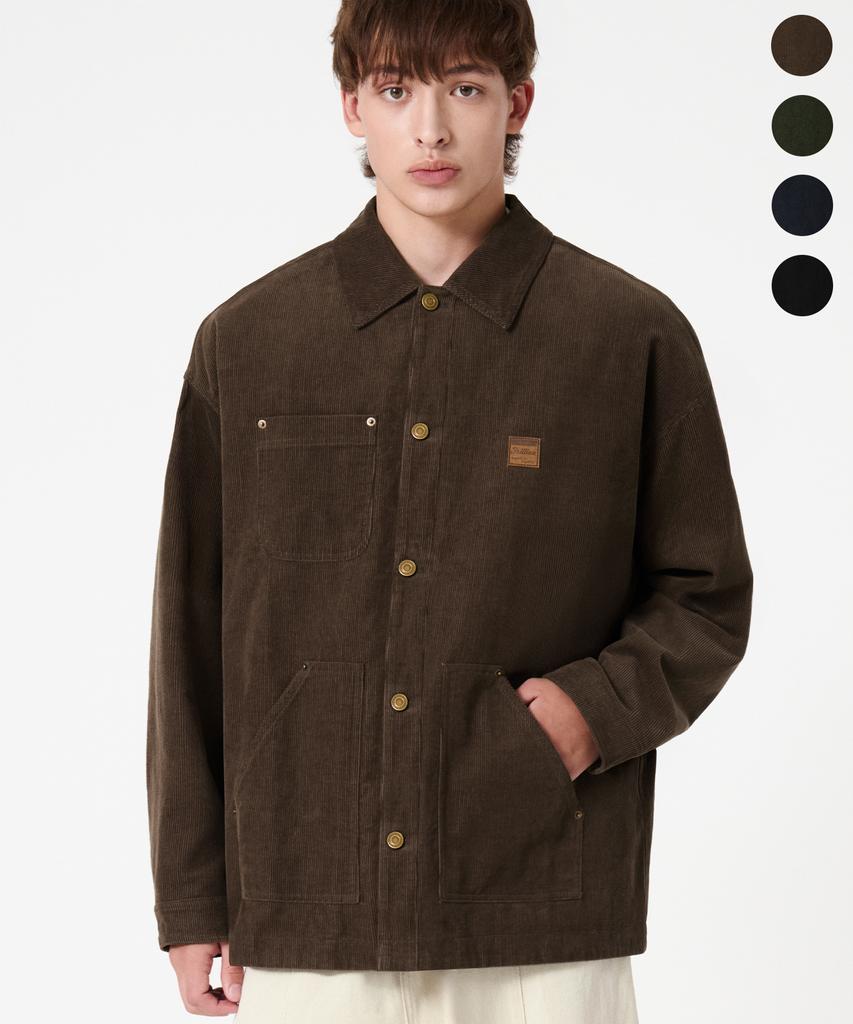 TRILLION Corduroy French Work Jacket_4Color