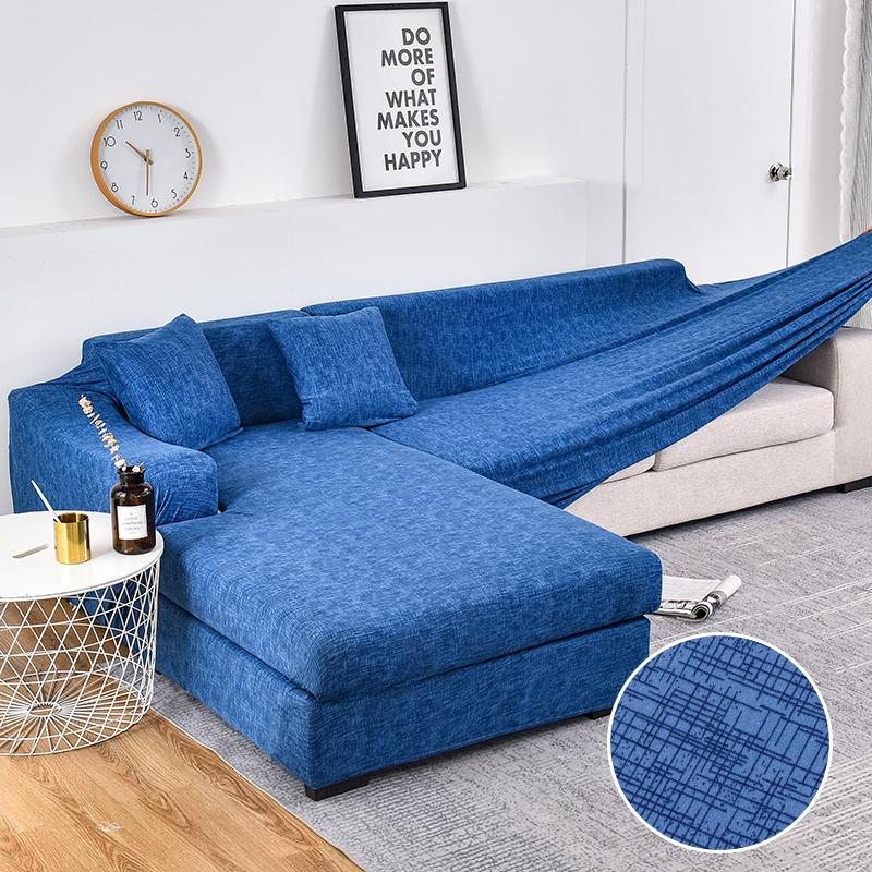 

Эластичный чехол на диван для гостиной, спандекс, нескользящий чехол на диван с эластичным низом, для углового дивана нужно заказывать 2 чехла Medium and Large