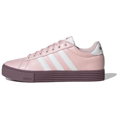 Zilnic 4.0 Rezistente la Alunecare Rezistente la Abraziune Pantofi de Skateboard cu Partea Joasă Unisex Roz Alb Adidași JR0080