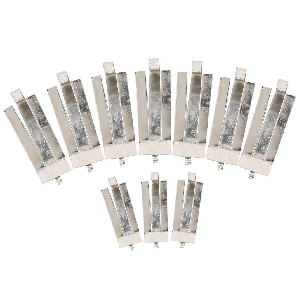 10Pcs Hot Bed Glass Platform Fix Clips Stainless Steel Clamp 3D Printer Accessories