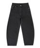 UNDEROFF Semi-Balloon Denim Pants Black