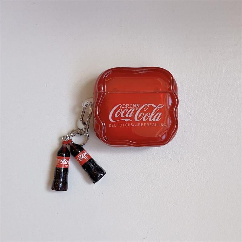 Coke pendant for AirPods4 Apple earphone case 2/3 generation AirPods pro3 protective cover cute male