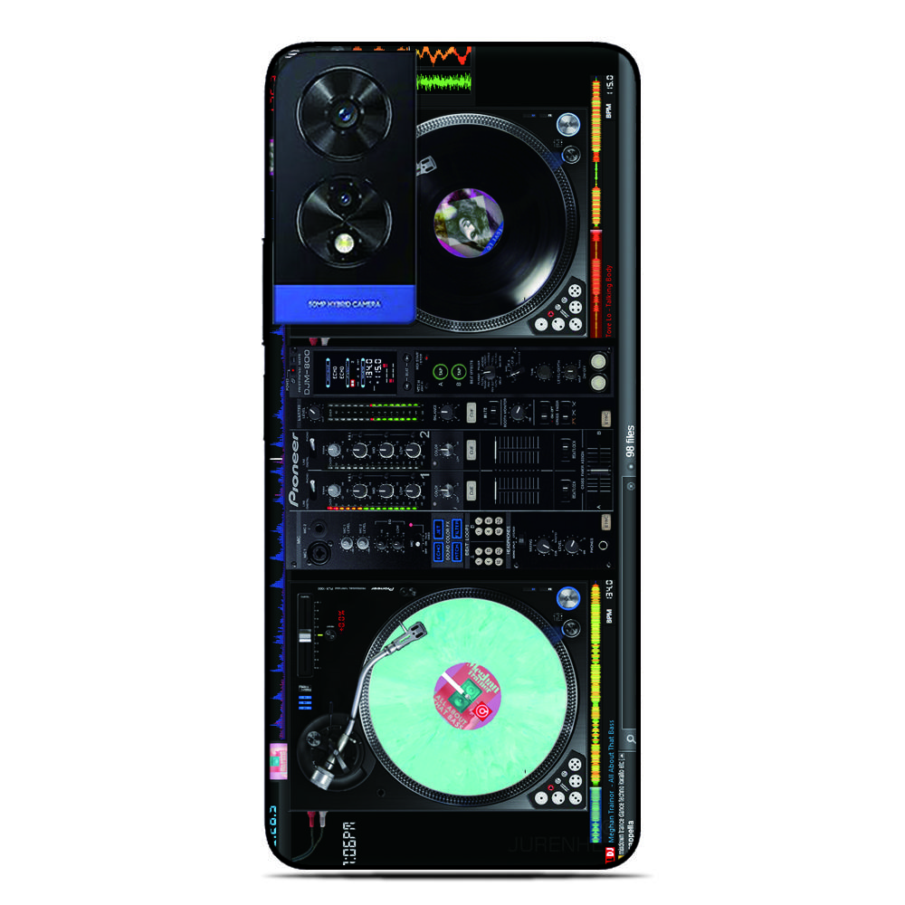 

DJ Mixer Music Phone Case For Blackview Wave 9C 8C 6C Shark 9 Color 8 Oscal C80 C70 C60 C30 C20 Flat 2 1C 2C Tiger 13 12 Cover Blackview Oscal C80