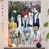 Japanese Anime Kuroko No Basket Colorful Tapestry Wall Hanging Hanging Tarot Hippie Wall Rugs Dorm Wall Art Decor