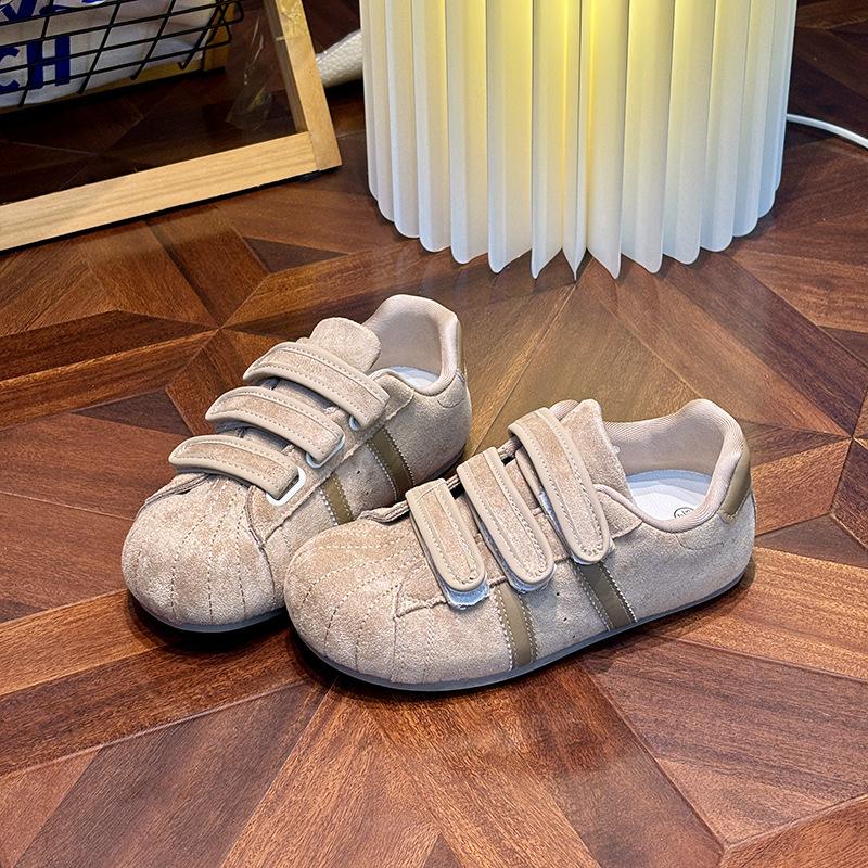 N22 shell head Velcro board shoes 22 autumn new ugly cute raw casual shoes 35 хаки