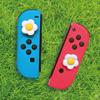 Allone Switch Analog Stick Cover Ver. White Flower 2.1 X 0.5 X 2.1cm Compatible with Switch/switchlite/switch Organic El Improved Operability Protecti