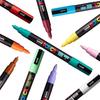 Uni Posca PC-1M 3M 5M marker pen, acrylic paint acrylic paint pen full color markers art supplies stationery painting graffiti