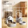 Pet Cage Hanging Water Dispenser Cat Dog Automatic Water Fountain Feeder Cage Pet Food Bowl