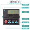 Yalufa Digital Platform Scale, Electronic Scale, Remote Measurement, 2g Increments, Maximum Weighing Capacity 50kg, Wireless, Tare Function, Auto-Off,