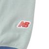 Camiseta Infantil de Manga Comprida com Logo Linear de Secagem Rápida e Absorção de Umidade SAM [New Balance], Absorção de Umidade, Secagem, (ABT45059) (Pântano Salgado)