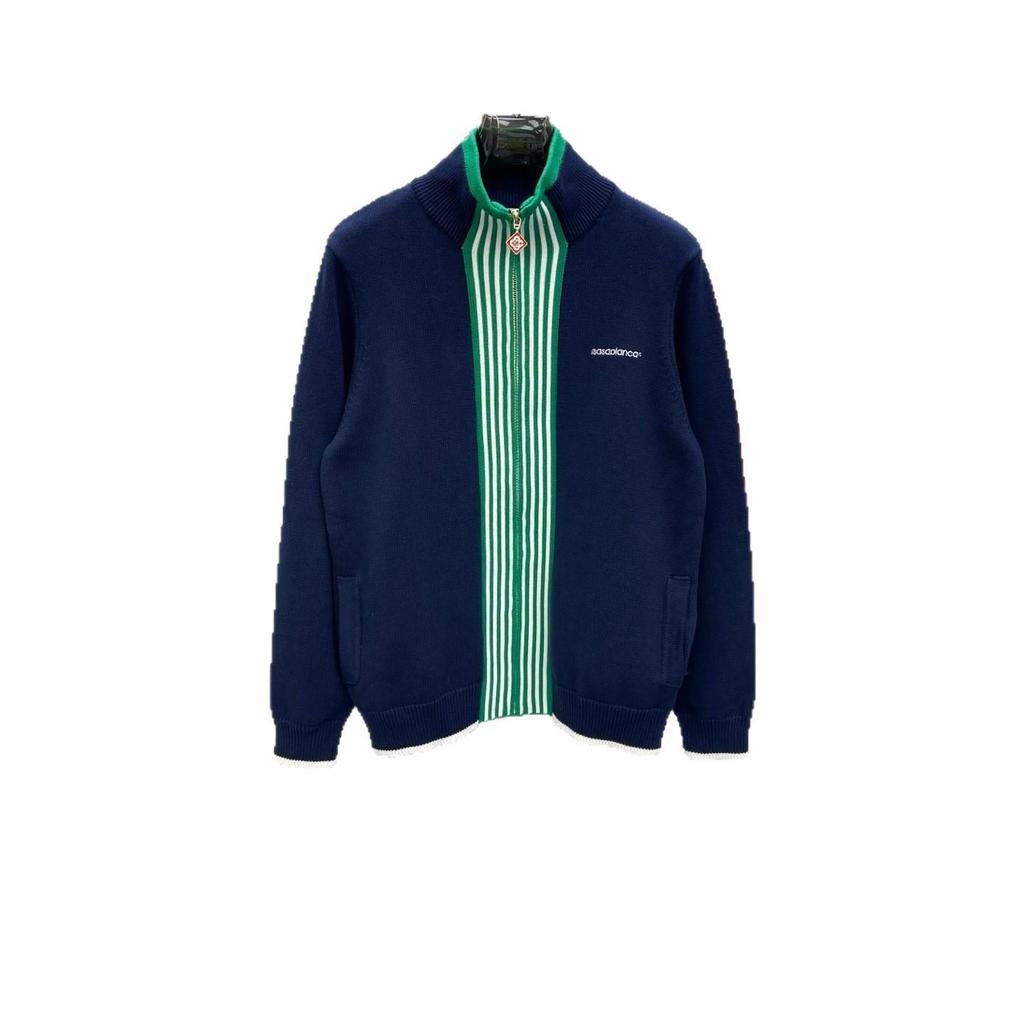 Casa Men's Wool Zipper Cardigan: Fashionable, Casual, Unisex, and Versatile Style