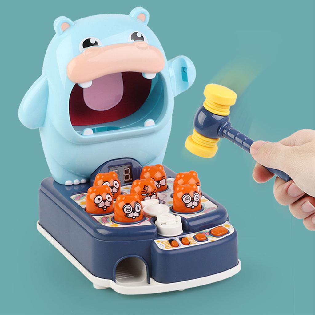 Whack Mole Game Toddler Early Education Multifunctional Pounding Toy for 3 To 4 Years Old Children