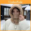Winter Knit Mask Hat With Ear Cover For Outdoor Cycling And Warmth