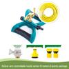 360° Rotating Garden Sprinkler for Lawn, Flower Watering, and Roof Cooling