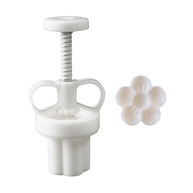 Пластиковая форма для лунных пряников Ручная форма для лунных пряников Форма цветка 2 размера 1