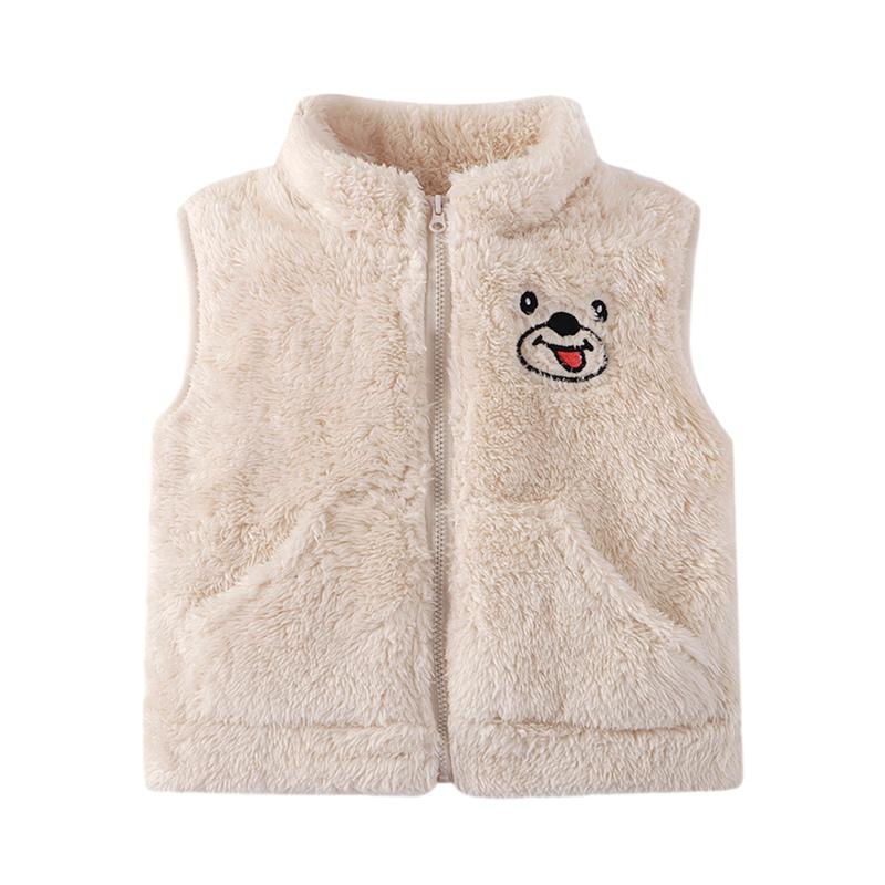 

Детский зимний теплый флисовый жилет 120