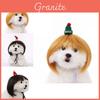 Peruca Bob Prateada Charmosa Com Franja Para Cães Acessórios de Cabelo Fashion Para Animais de Estimação