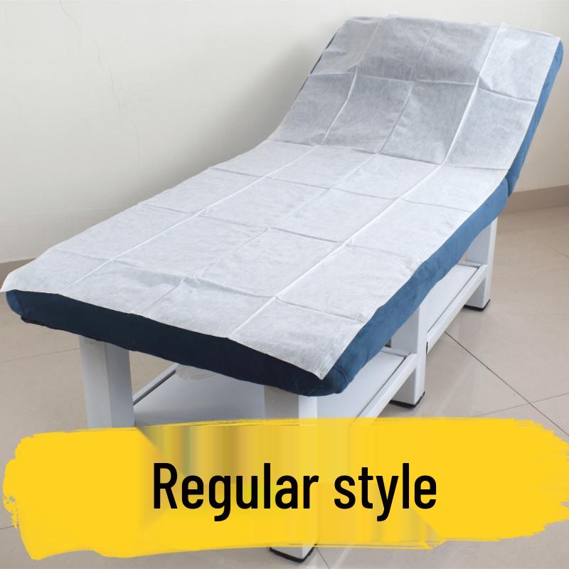 Waterproof Disposable Bed Sheets for Beauty Salon with Face Hole - Breathable & Oilproof Non-Woven Fabric