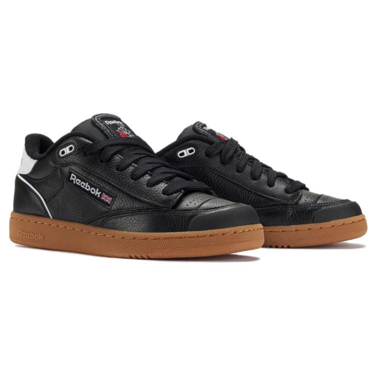 Reebok Club C Bulc Black Gum Unisex Sneakers White 100033925