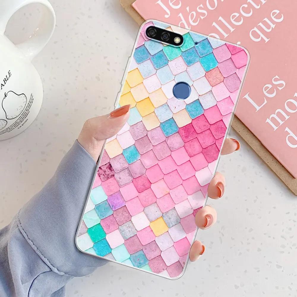 For Honor 7C 5.99 /7C RU 5.7 Case Honor 7A 7S 7A Pro 7A Prime Clear Soft Silicone Phone Case For Honor 8C 8A Pro 8A Prime Fundas