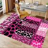 1PC Leopard Print Giraffe Print Extra Large Non-Slip Floor carpet, Office, family, bedroom, Studio - Large Area Rug Indoor Rugs, Vibrant Colors-W287