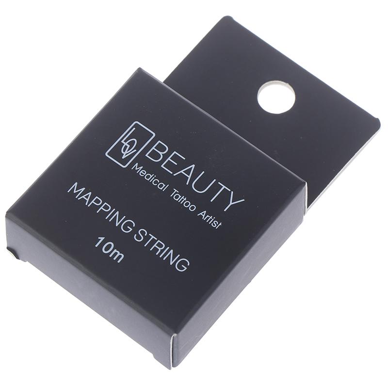 

Pre-Inked Brow Mapping Thread Strings Пигментная нить для бровей Перманентный макияж для бровей чёрный