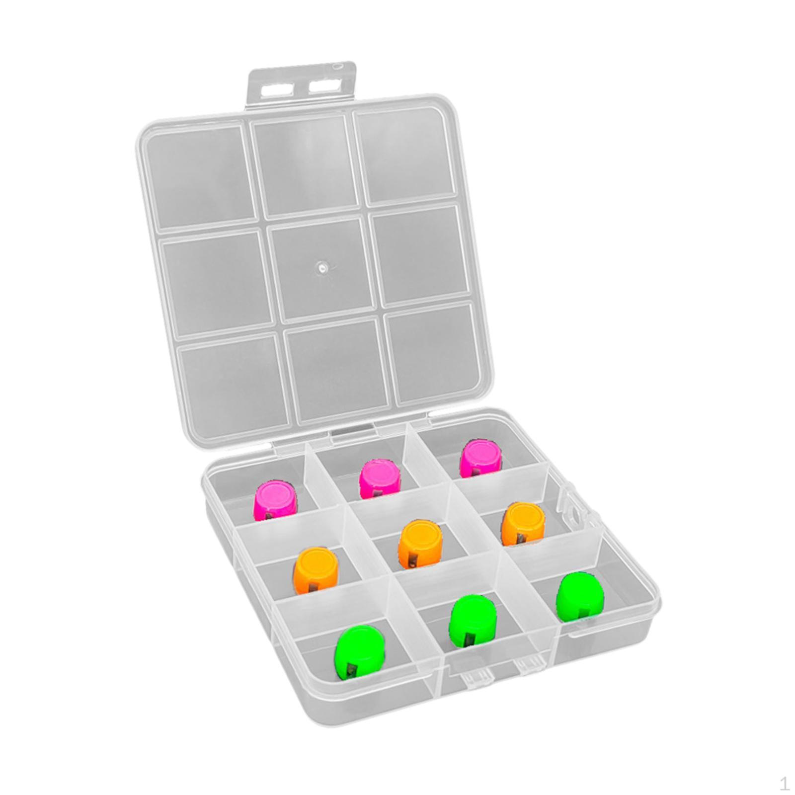 

9 Pieces Color Head Fly Tying Beads Colorful Metal Heads Fishing Accessory Simulation Binding S