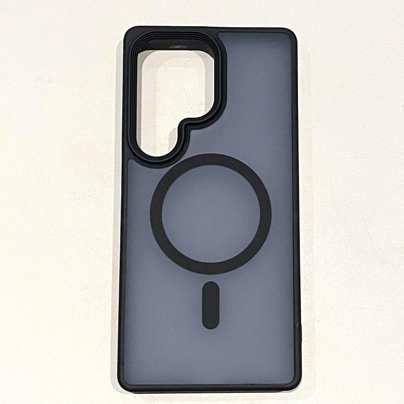 Suitable for Samsung S25 Ultra Mobile Phone Case Phantom Semi Transparent Matte Galaxy S25 Full Inclusive Anti Fall Hard Protection Case