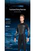 3MM Thick Full-Body Wetsuit: Warm Long Sleeve Diving, Snorkeling, Swimming, Surfing Suit.