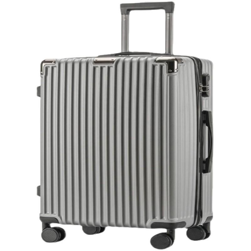 2024 28-Inch Sturdy Travel Suitcase with Combination Lock - Lightweight and Durable for Men and Women