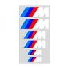 6KS Samolepka na brzdový třmen auta Žáruvzdorná 3D samolepka Nálepka Pro BMW M4 M8 Řady 5 E39 E60 E61 F10 F11 F07 G30 G31 G15 Z4 E89