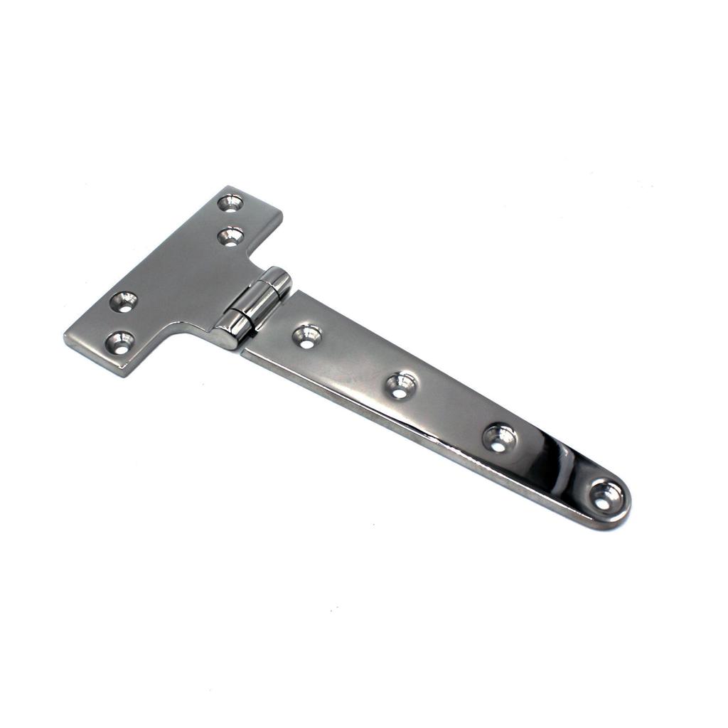 Heavy-Duty Stainless Steel T Strap Hinge for Boat Deck Marine Hardware Accessories Including Hatch Door Furniture Hatch Door